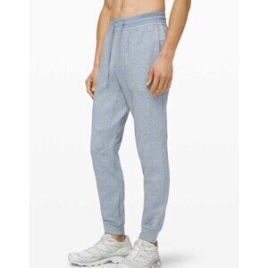 Lululemon At Ease Jogger Heathered Chambray / Black Size M